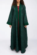 RMDHC2304-GREEN MOROCCAN FLAIR ESSENCE ABAYA