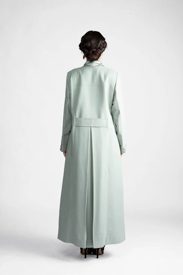 DCJ2301-SAGE GREEN UNLEASHED SOPHISTICATION CHIC BLAZER