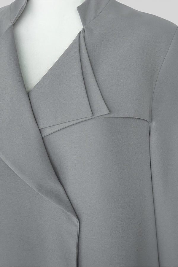 DCJ2305 - ARCHITECTURAL GRACE FULL-LENGTH BLAZER