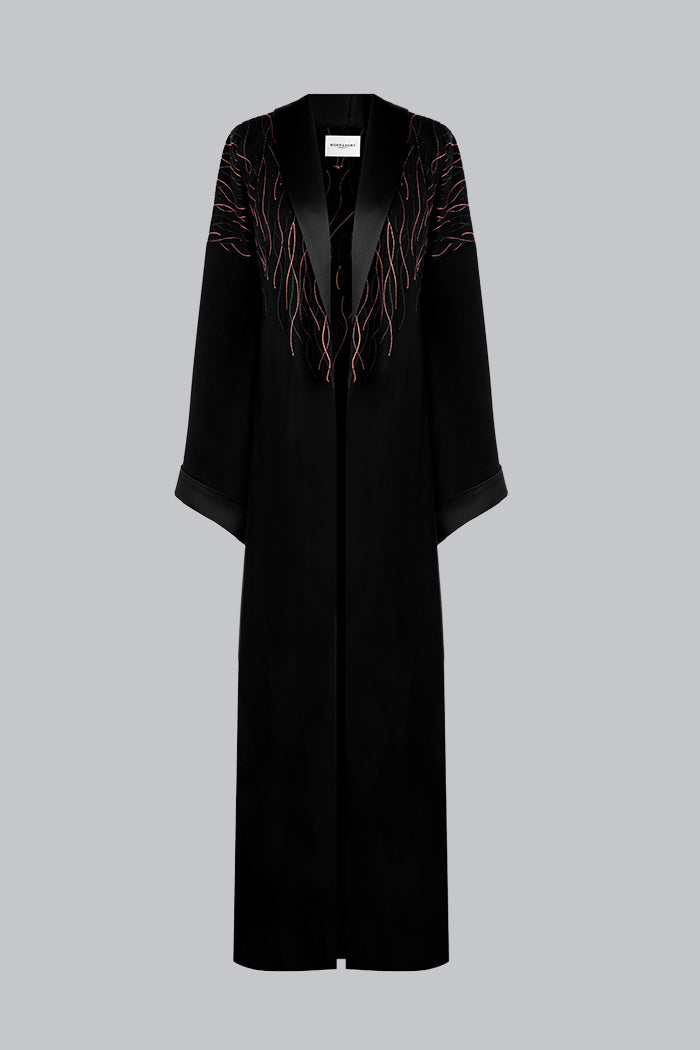 RIPPLE EMBROIDERED KIMONO SM2658