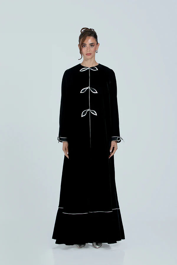 DCV2528 WHISPER OF ELEGANCE ABAYA