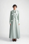 DCJ2301-SAGE GREEN UNLEASHED SOPHISTICATION CHIC BLAZER