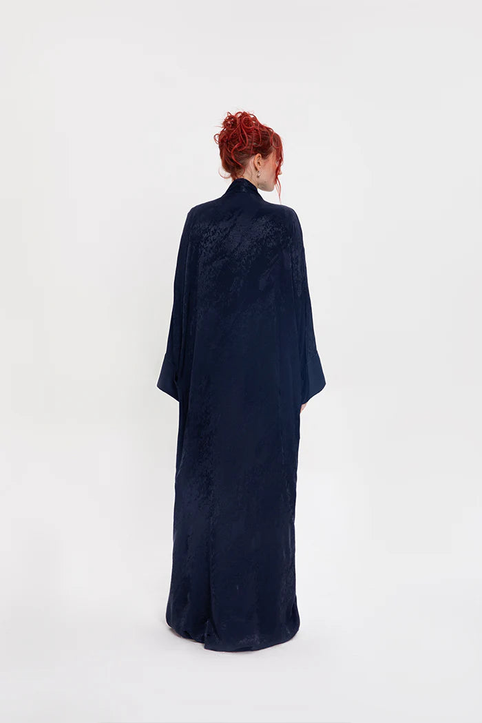 RTWS2406-DS-BLUE OPULENT CHARM KIMONO ABAYA