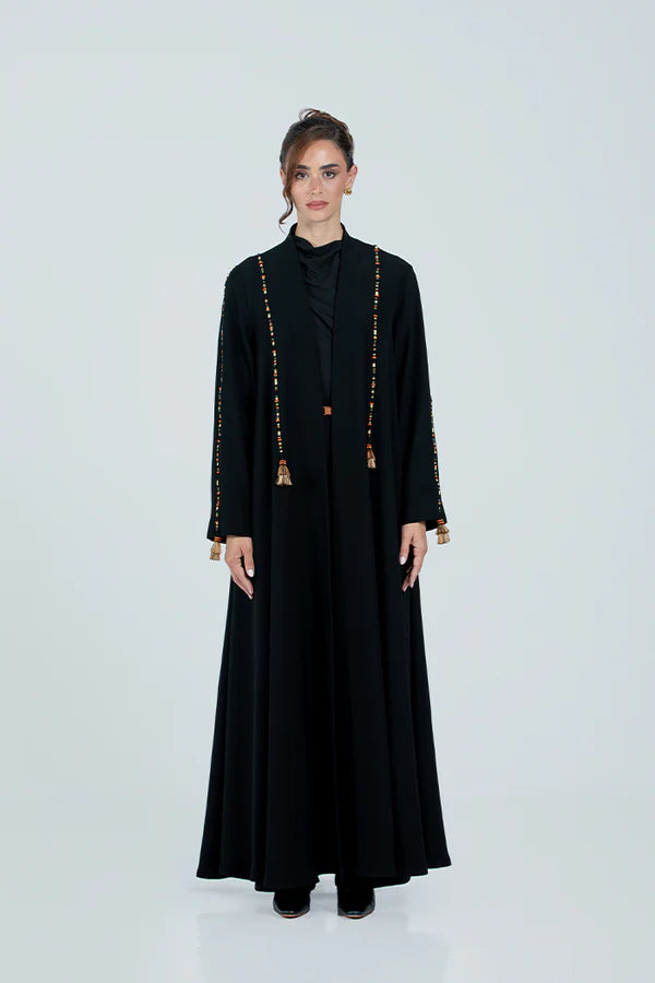 DC2514-BL THREADS OF SERENITY ABAYA
