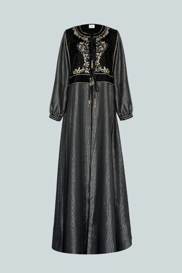DCVHC2526 CELESTIAL NOIR ABAYA