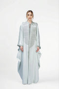 RMDM2401-PGRN JADE OASIS ABAYA- FULL SET