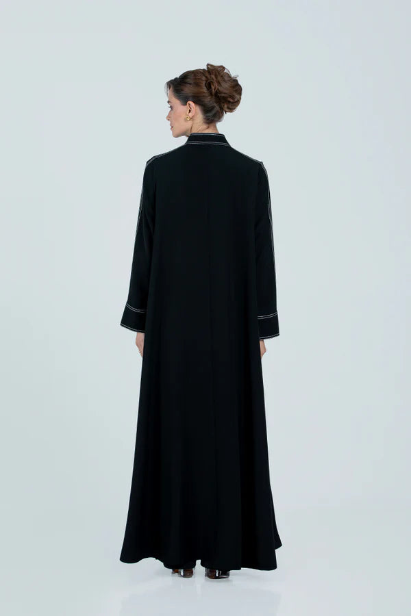DC2513 THE BLACK BALANCE ABAYA