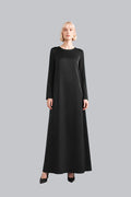 LONG-SLEEVE SILK MAXI DRESS INS2602LS