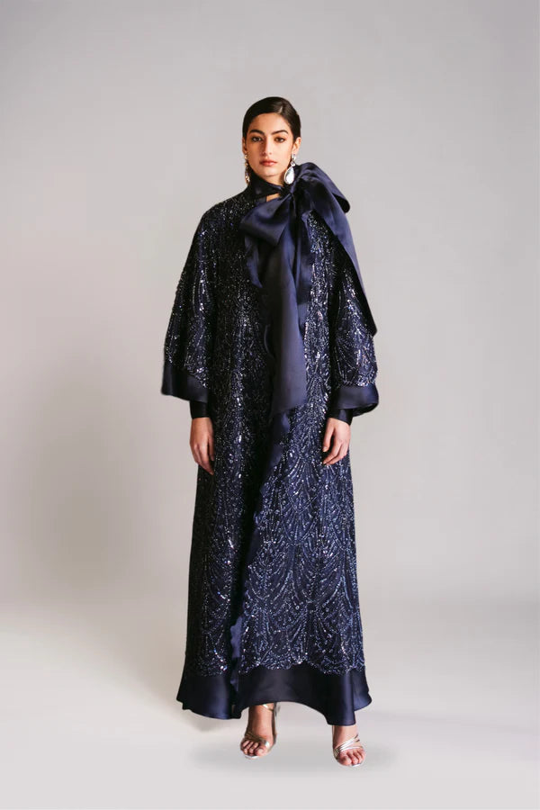 RMDHC2501 OPULENT TULLE SYMPHONY LIMITED HAUTE COUTURE ABAYA
