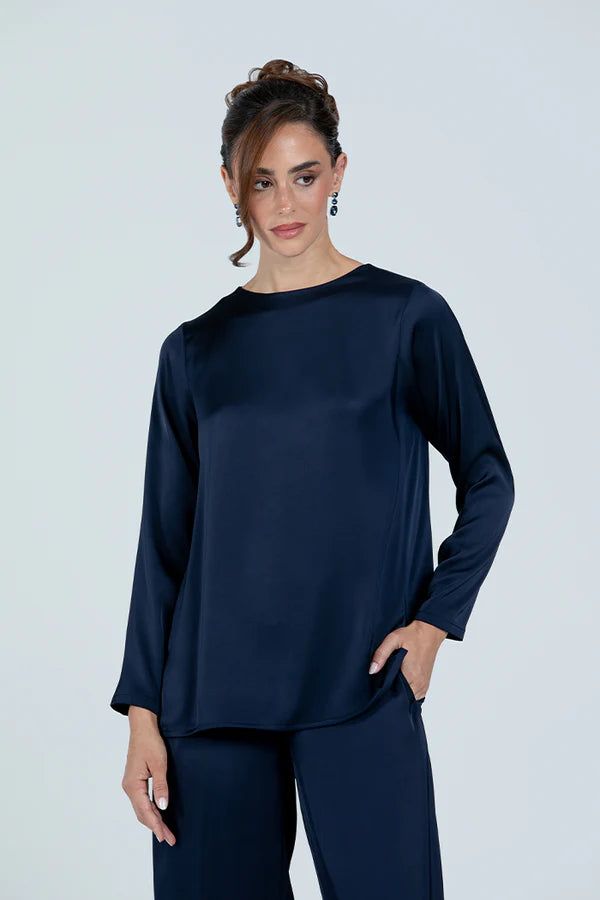 DCV2519-TOP & TROUSER DARK BLUE