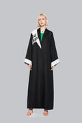 ART INSPIRED NATURAL LINEN KIMONO ABAYA – A2207-MDS