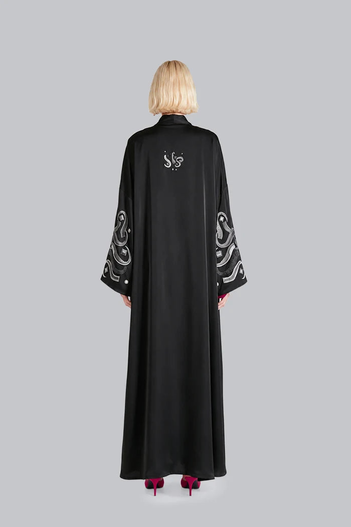 NOON ART CALLIGRAPHY INSPIRED KIMONO – A2203-B-MDS