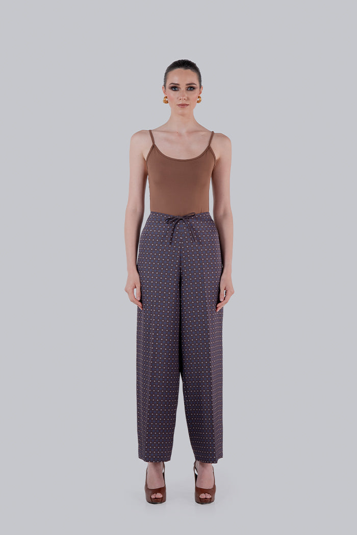 MOONLIGHT MOSAIC WIDE TROUSERS SM2647T