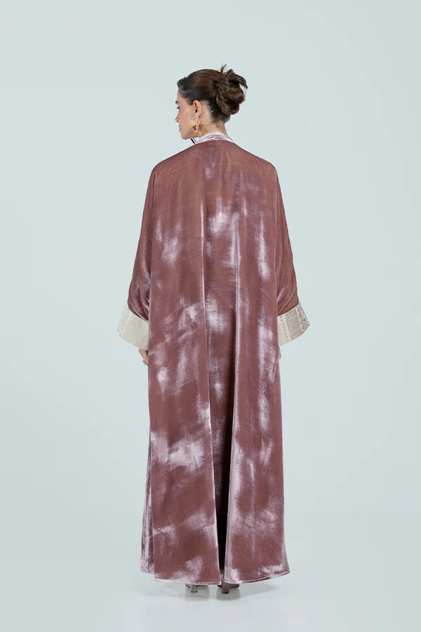 DCV2529-LIGHT PINK KIMONO GOLDEN BLOOM - LIMITED EDITION