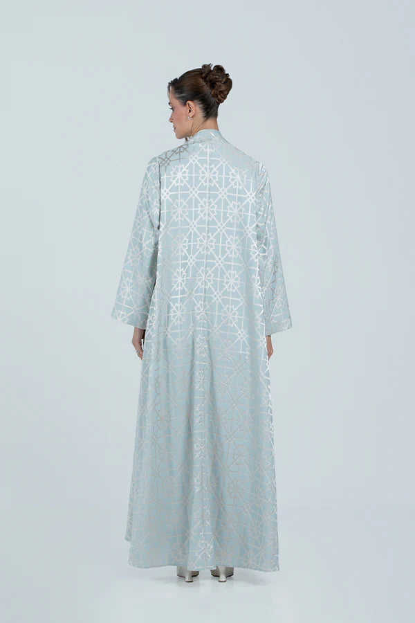 MNPF003 THE MOONLIGHT MOTIF WOVEN ABAYA