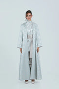 MNPF003 THE MOONLIGHT MOTIF WOVEN ABAYA