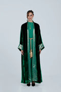 DCV2529-DARK GREEN KIMONO GOLDEN BLOOM - LIMITED EDITION
