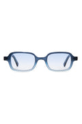 SUNGLASSES RECTANGULAR II - DARK BLUE WITH LIGHT BLUE
