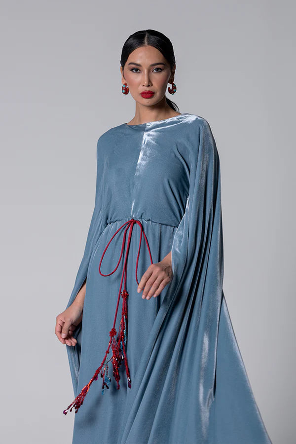 MODEST VELVET DRESS - MFW2624