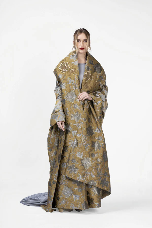 RMDHC2403 SILKEN SHADOWS HAUTE COUTURE ABAYA