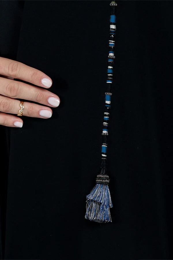 DC2514-BL THREADS OF SERENITY ABAYA