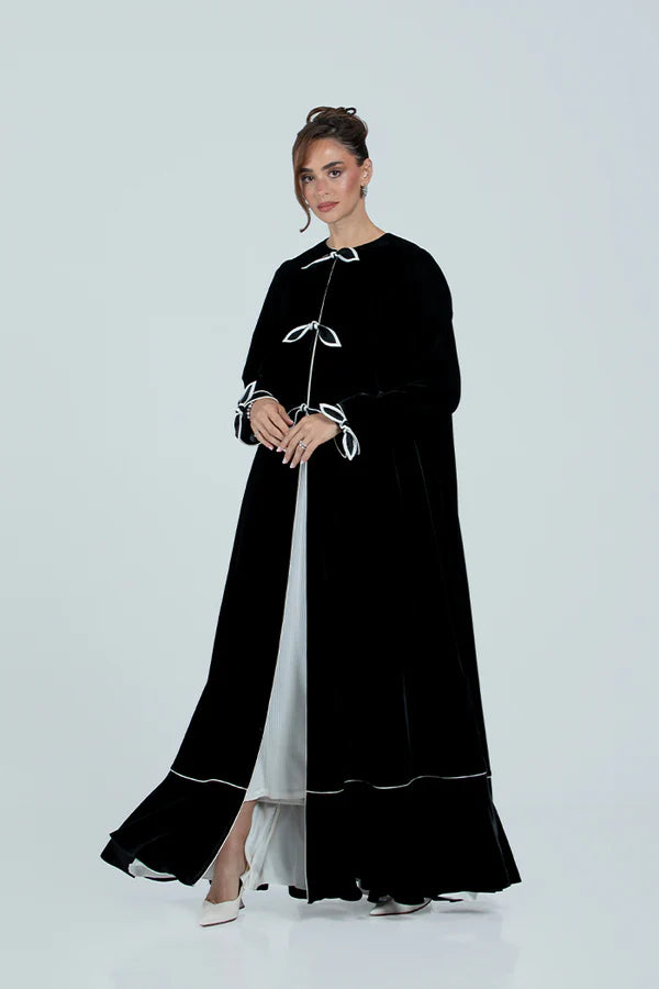 DCV2528 WHISPER OF ELEGANCE ABAYA