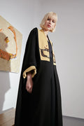 ESSENCE OF ART CALLIGRAPHY-INSPIRED ABAYA – A2201-B-MDS