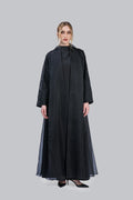 RMD2403 REGAL REFLECTION BLACK ABAYA