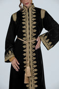 DCV2525-BLACK THE GOLDEN LEGACY KAFTAN