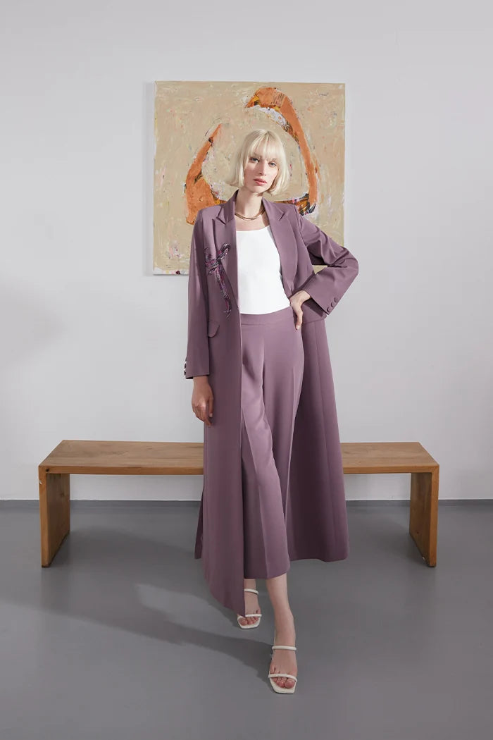 NOON ART HAND-EMBROIDERED SUIT – A2210-P-MDS