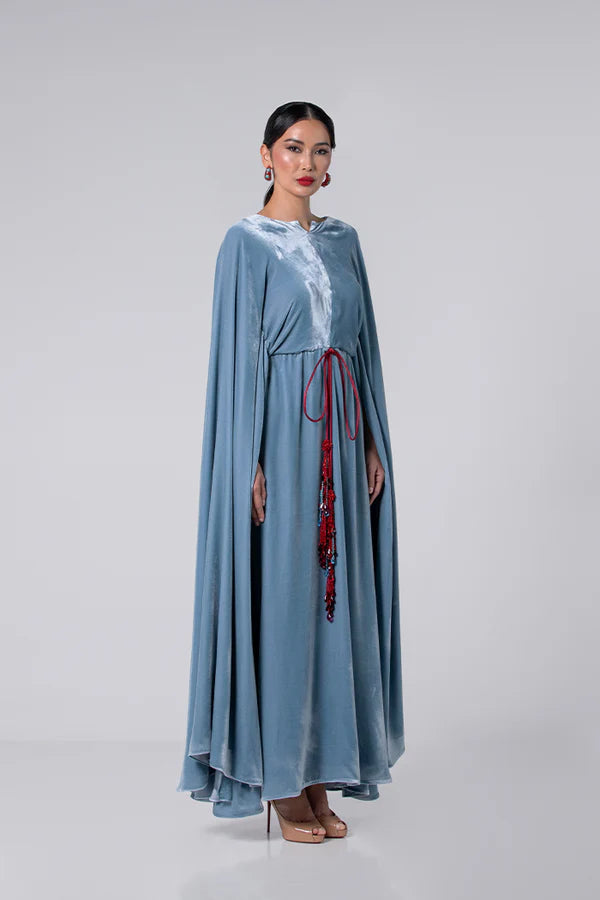 MODEST VELVET DRESS - MFW2624