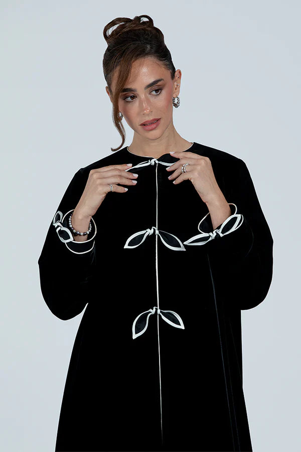 DCV2528 WHISPER OF ELEGANCE ABAYA