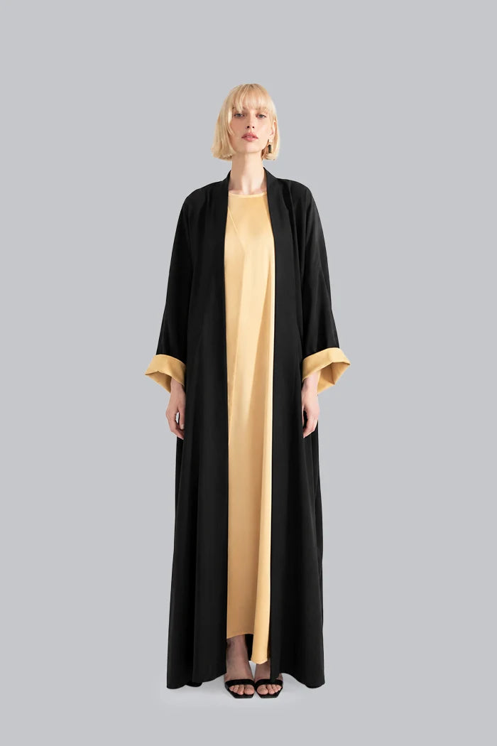 ART FORMATION CALLIGRAPHY INSPIRED ABAYA – A2202-B-MDS