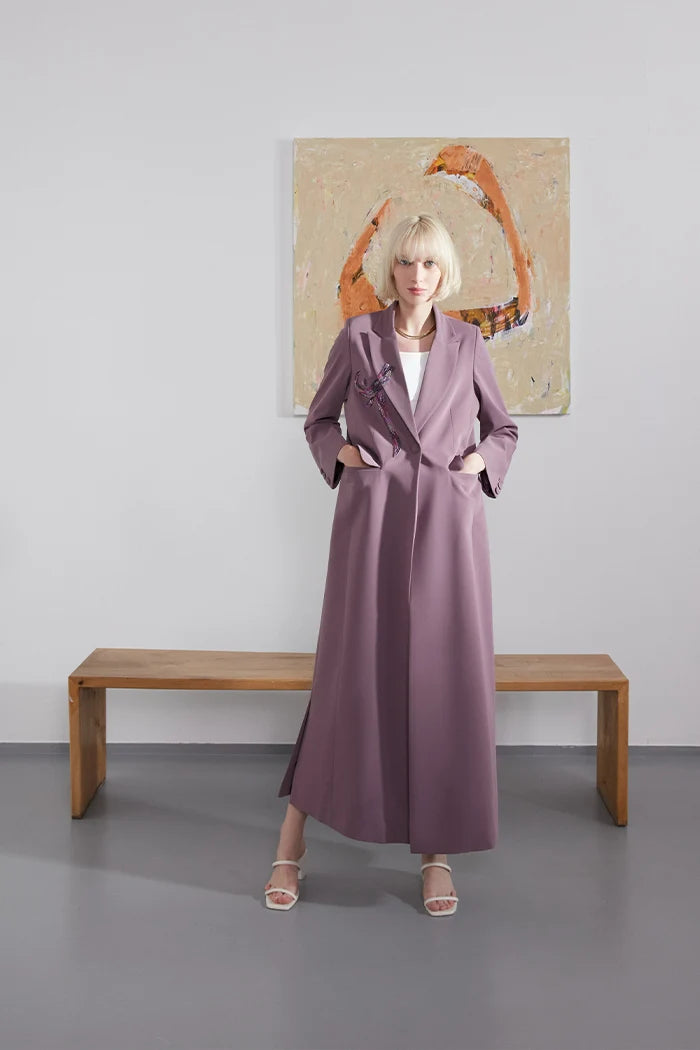 NOON ART HAND-EMBROIDERED SUIT – A2210-P-MDS