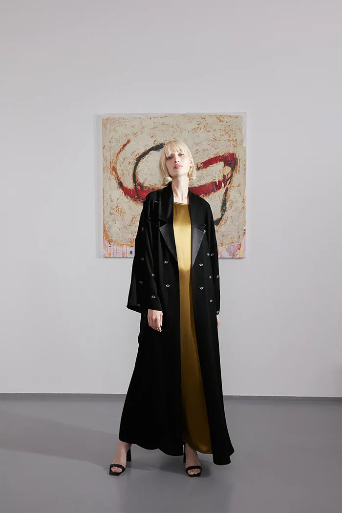NOON ART INSPIRED ABAYA – A2208-MDS
