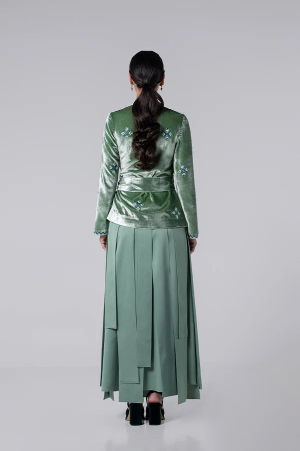 JACKET & SKIRT SET - MFW2610