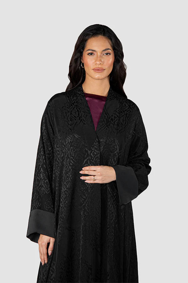 RTWS2404-DS- BLACK ULTIMATE GRACE ABAYA