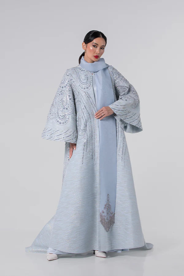 PASTEL BLUE DRESS - MFW2613