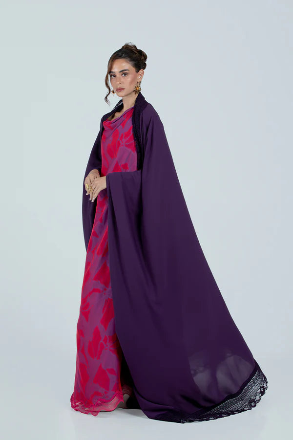 DC2521 ETHEREAL LACE ABAYA - LIMITED EDITION