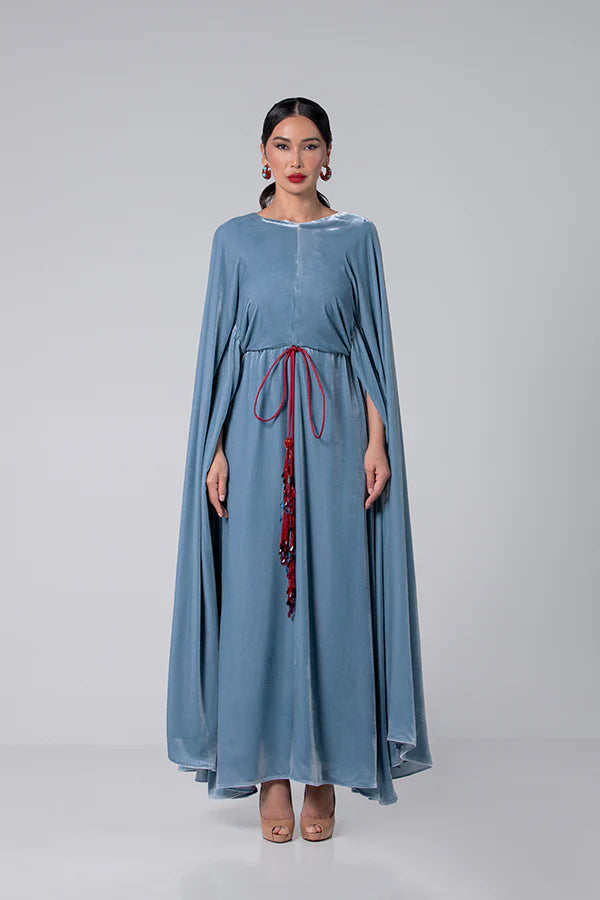 MODEST VELVET DRESS - MFW2624