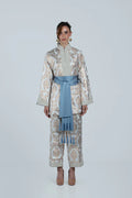 RMDTT2501-BLUE GLORY OF SERENITY TOP & TROUSER SET - LIMITED EDITION