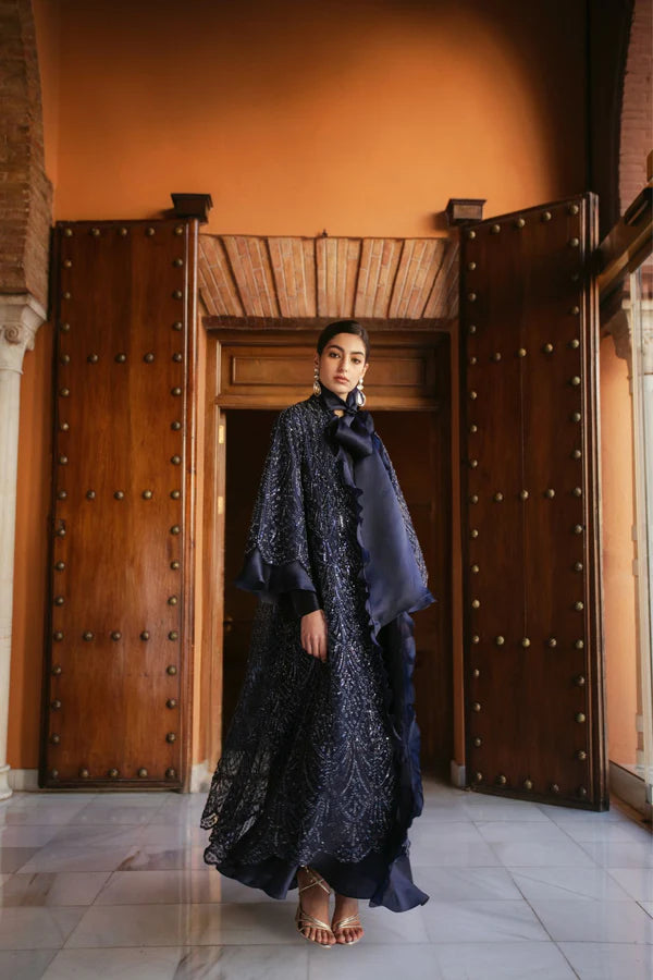 RMDHC2501 OPULENT TULLE SYMPHONY LIMITED HAUTE COUTURE ABAYA