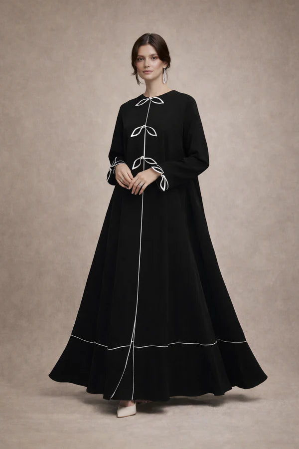 DCC2528 WHISPER OF ELEGANCE ABAYA
