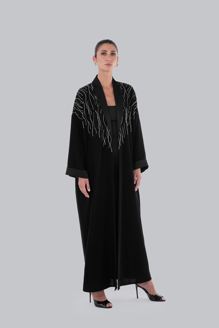 RIPPLE EMBROIDERED KIMONO SM2658