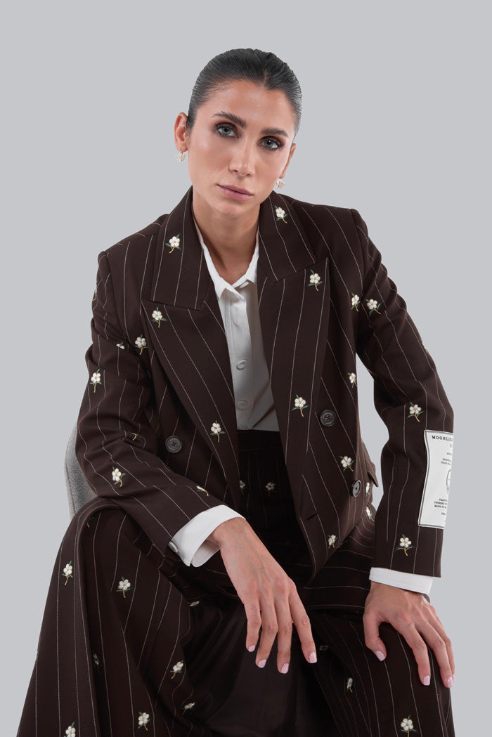 HERBARIUM EMBROIDERED SUIT SM2662