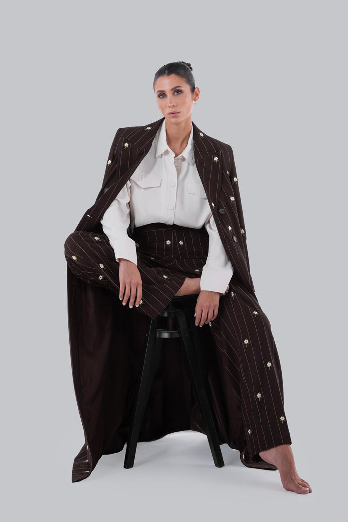 HERBARIUM EMBROIDERED SUIT SM2662
