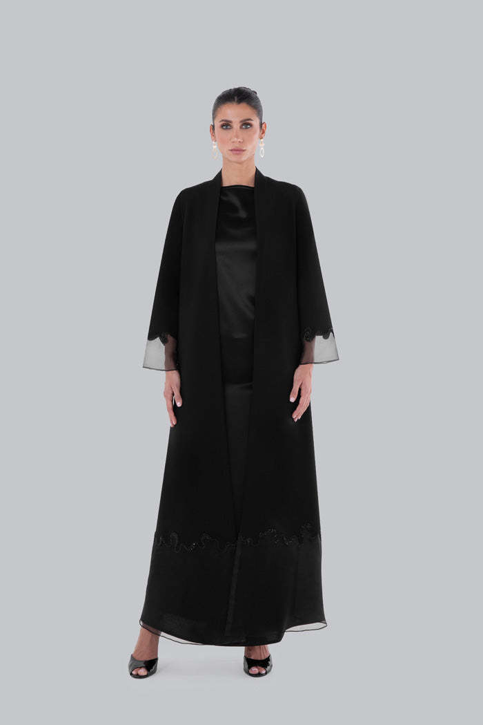 HALO ORGANZA ABAYA SM2656