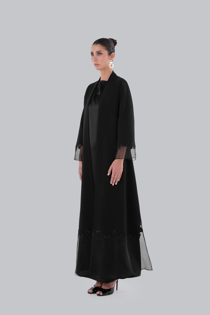 HALO ORGANZA ABAYA SM2656