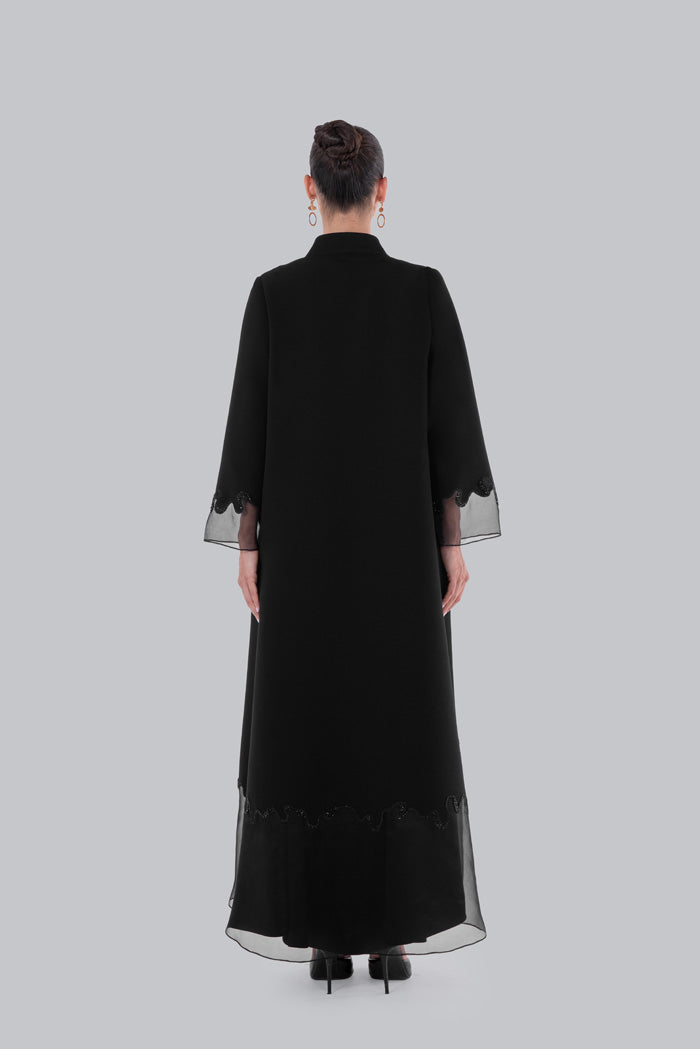 HALO ORGANZA ABAYA SM2656