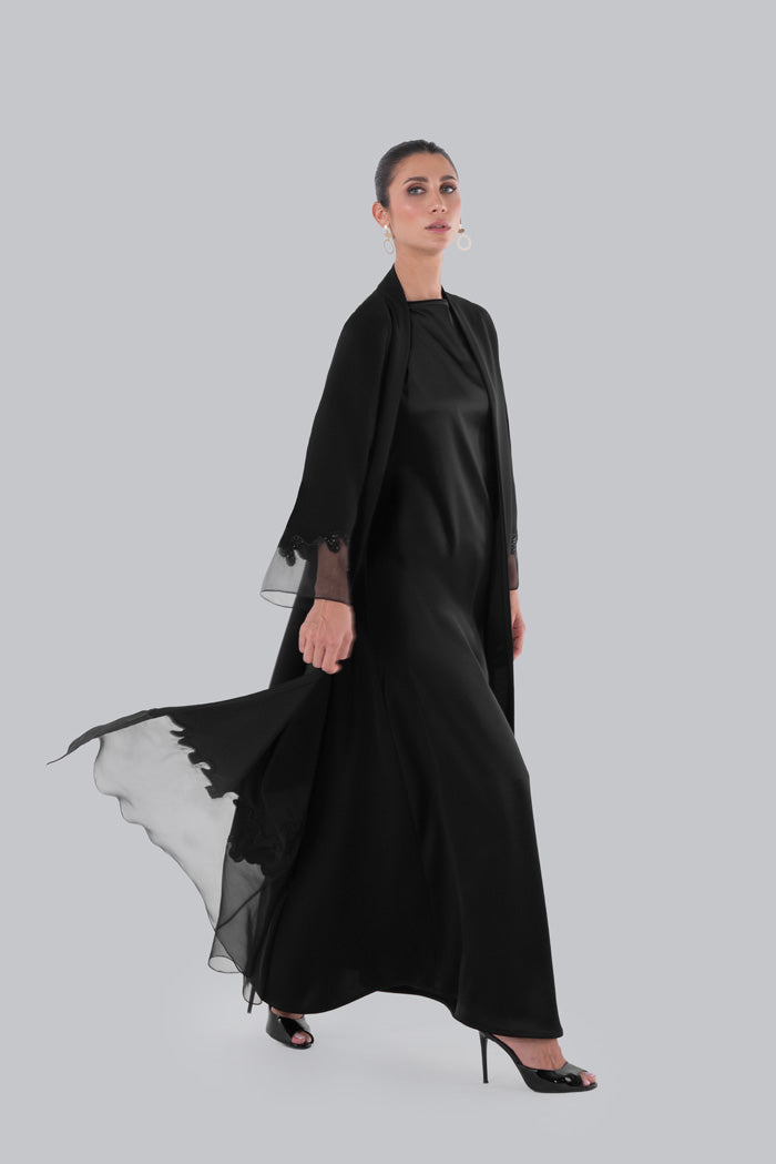 HALO ORGANZA ABAYA SM2656